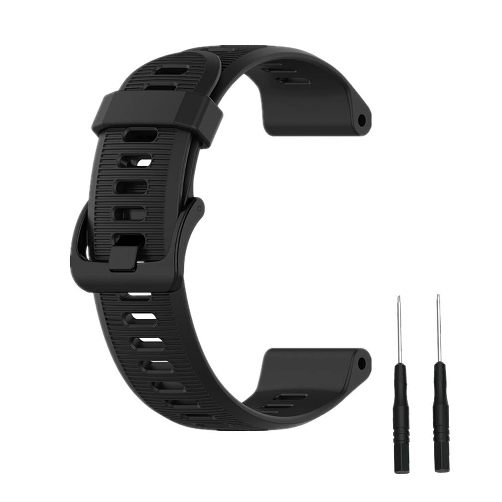 Muovrto Replacement Strap for Garmin Forerunner 945/935,Silicone Watch Band Strap for Garmin Fenix 5/Approach S60/Fenix 6