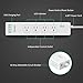WiFi Power Strip, Wheswell Smart Surge Protector, 4 Individually Controlled AC Plugs and 4 Smart USB Fast Charging Ports (30W/5V/6A), Timer, Remote Control, Compatible with Alexa and Google Assistant…