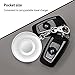[Apple MFi Certified] Apple Watch Series 3 Portable Charger, Oittm Pocket Sized Travel Wireless Charger 900mAh External Battery Smart Keychain Power Bank for Apple Watch 3/2/1/Nike+ (White)