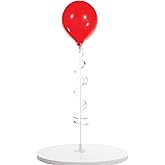 PermaShine - Reusable and Helium Free Single Balloon Kit - Permanent Plastic Indoor and Outdoor Balloons