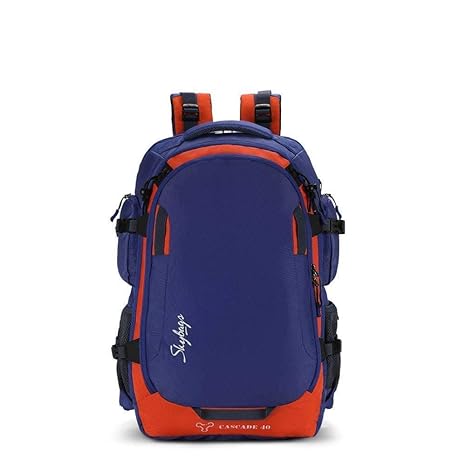 Skybags Polyester 40Litres Blue Laptop Backpack