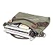 xiaoxiongmao Large Pocket Casual Women's Shoulder Cross body Handbags Canvas Leather Bags Army green
