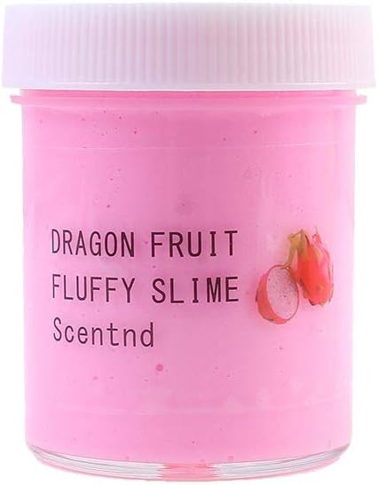 DIY Fluffy Slime Fruit Kit Soft Non-Sticky Fruits Cloud Slime Mud Scented Toy Kids Gift 120ml Adult Stress Reliever Toy Non Sticky