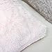 Homey COZY Faux Fur Throw Pillow Cover,Lavender Pink Double-Side Luxury Fluffy Super-Soft Plush Fur Decorative Couch Cushion Pillow Case 20 x 20 Inch, Cover Only