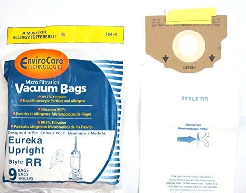 Eureka RR Style Micro Filtered Vacuum Bags 9 Pk #61115 boss smart vac 4800 by G-Home