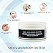 Vivo Per Lei Mens Shea Body Butter, 10-Fluid Ounce