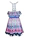 Truly Me, Big Girls Long Sleeve Knit Chiffon High Low Dress, 7-16