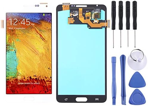 YIHUI Repair Replacement Parts LCD Screen and Digitizer Full Assembly (OLED Material) for Galaxy Note 3, N9000 (3G), N9005 (3G/LTE)(Black) Repair Parts (Color : White)