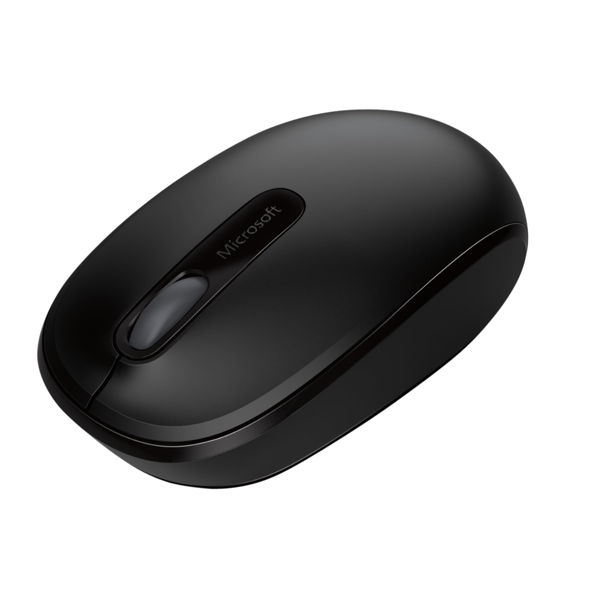 Microsoft Wireless Mobile Mouse 1850 - Black - Comfortable Right/Left Hand Use, Wireless Mouse with Nano transceiver, for PC/Laptop/Desktop, works with Mac/Windows 8/10/11 Computers