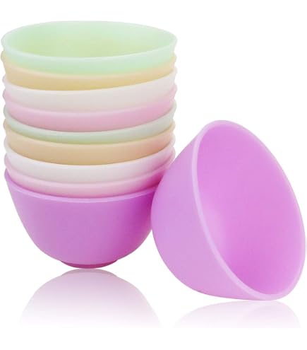 Lot de 7 mini bols à pincer en silicone réutilisables pour sauce, noix, bonbons, fruits, apéritif