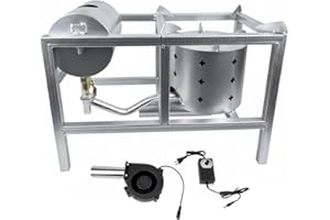 Waste Oil Heater for Garage, DC 12V Used Motor Oil Burner Stove, Portable Multi Fuel Shop Heater for Workshop & Outdoor