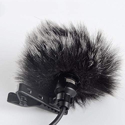 Microphone Windshield -windshield microphone -Durable Black Microphone Furry Cover Windscreen Windshield Muff Fur for Wm6/WM8/M1