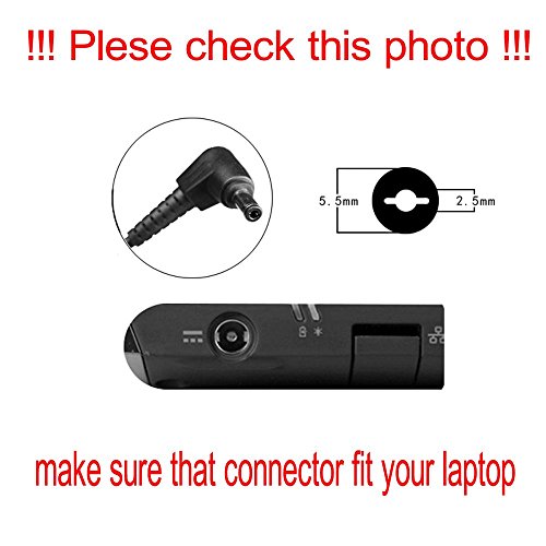 image for Superer AC Charger for Toshiba Satellite C75 C75D C850 C850D C855 C855