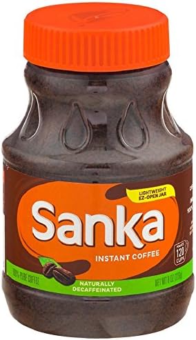 SANKA Maxwell House Instant Coffee, Decaffeinated, 8 oz