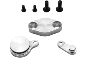 Block Off Plates Kit， LS EGR+EVAP Valve Block Off Plates Kit Purge Solenoid Plug Intake/Exhaust 5.3 6.0 LM7