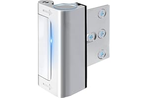 Yomisga Home Security Door Lock Reinforcement Safety Latch Extra Front Doors Security Devices Withstand 800 lbs, Anti Door Kick in Security Protector for Door Inside, Child Proof Aluminum Door Locks