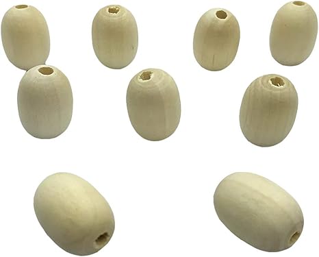 wooden teething beads