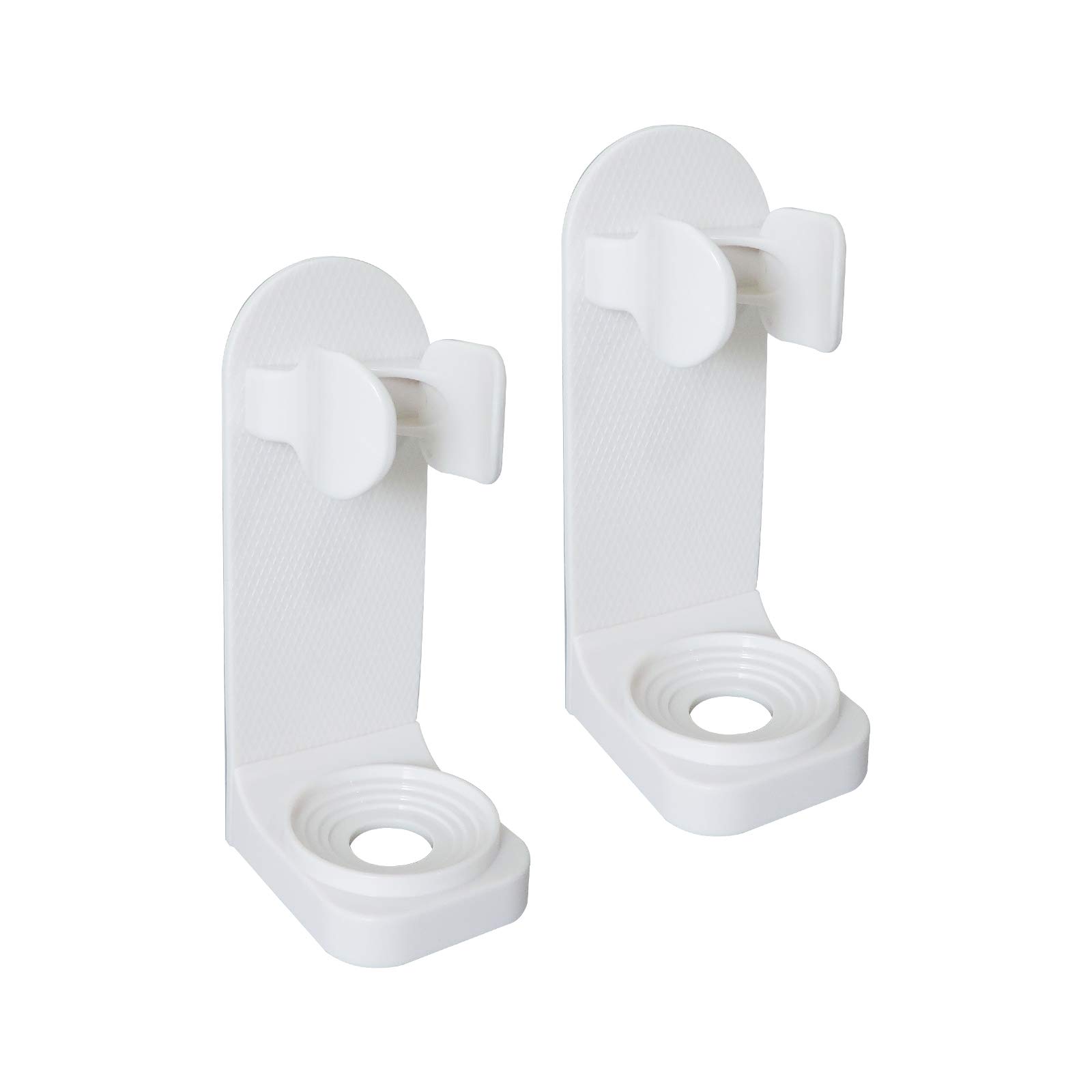 Andiker Electric Toothbrush Holder, Toothbrush Holder Wall Mounted, Brush Storage Organizer No Drill Tooth Brush Body Base Stander for Bathroom to Keep Drying, Space-saving (2)