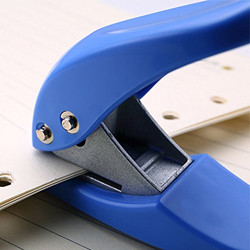 image for MyLifeUNIT Single Hole Puncher 1/4 inch, Small Paper Puncher 10 Sheets