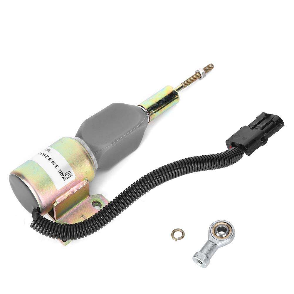 Engine Shutoff Solenoid,24V Engine Shutoff Solenoid Valve 3932530 24 Fit for Cummins 4BT 6BT5