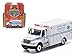 Central Park 2013 International Durastar Ambulance, White - Greenlight 33040A - 1/64 Scale Diecast Model Toy Car