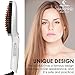 Professional Hair Straightener Brush Best for Beauty 40W Digital Electric Straightening Comb Styles Silky Look