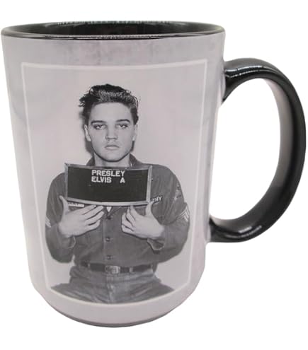 Amazon.com | Mid-South Products - Elvis Presley Song Titles Mug