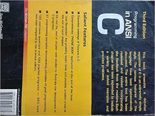 Amazon In Buy Programming In Ansi C Third Edition By E Balagurusamy Paperback Book Online At Low Prices In India Programming In Ansi C Third Edition By E Balagurusamy Paperback Reviews Ratings
