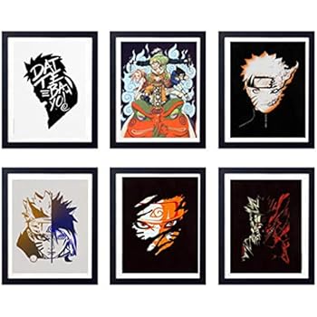 Amazon.com: HYD Art Legend of Ninja Kakashi Jiraiya Akatsuki ...