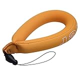 Mudder Waterproof Camera Float Foam Floating Camera Wrist Strap for Underwater GoPro, Panasonic Lumix, Nikon COOLPIX S33 and Other Cameras (Orange)