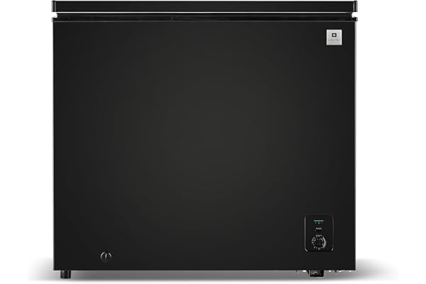 Arctic Chef, 7 Cu. Ft. Convertible Chest Freezer, Garage Ready Freezer or Refrigerator, Manual Defrost Chest Freezer with External Temperature Control, Removable Basket, Defrost Drain, Power Indicator