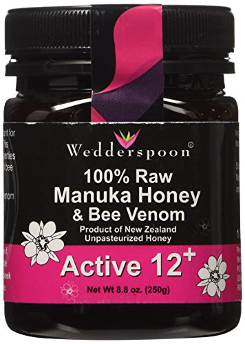 Wedderspoon - Organic Manuka Honey KFactor 12 w/Bee Venom-8.8 oz