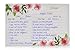 Jot & Mark Floral Recipe Cards 4x6 - Double Sided Thick Cardstock, 50 Count (Pink Peonies) - Recipe Card