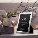 Fabian Clarke London Silver Plated 7x5 Photo Frame Satin Finish Tarnish view 7