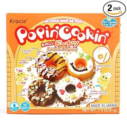 Amazon Com Kracie Popin Cookin Donut Making Kit 8 5 Oz Each 2