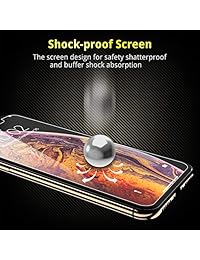 UNBREAKcable Screen Protector for iPhone Xs MAX [3-Pack] - 9H Hardness Tempered Glass for iPhone Xs MAX, Bubble- , Shatter-Proof,   Installation Frame, Case-Friendly, 3D Touch Support