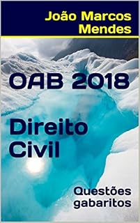 Livro OAB - Direito Civil - 2018: Questões com gabarito oficial