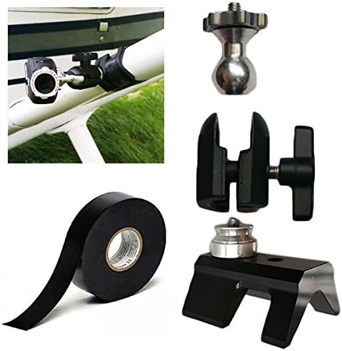 Rock Steady 1/4" all metal camera ball mount with V base for aircraft & vehicles