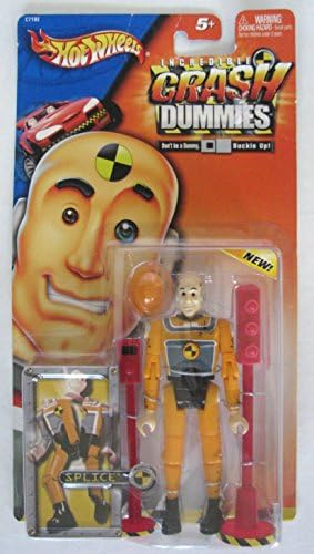 Hot Wheels Incredible Crash Dummie Figure Splice