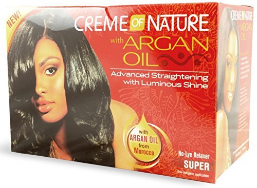 Creme of Nature With Argan Oil No-Lye Relaxer, Super by Creme of Nature