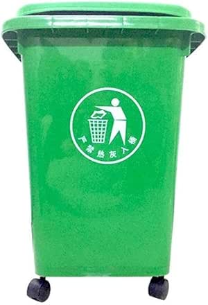 HEWEI Cesto de residuos de Papel Papelera Verde Caja de Almacenamiento