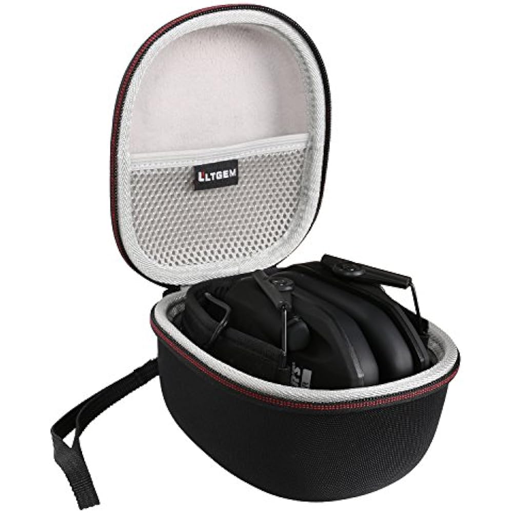 Walker's Game Ear Razor Slim Electronic Muff Case W Mesh Pocket