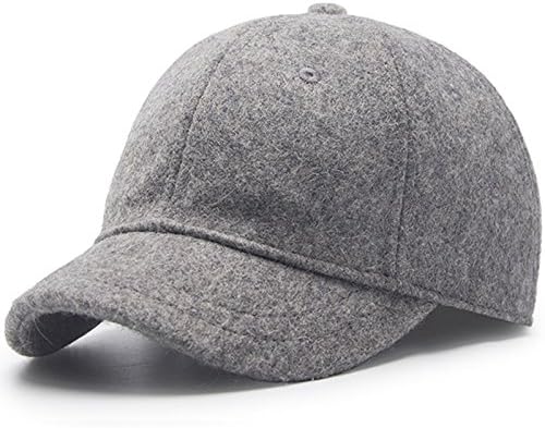 Llxln Woolen Fashion Peaked Cap Baseball Cap Outdoor Heat Hat