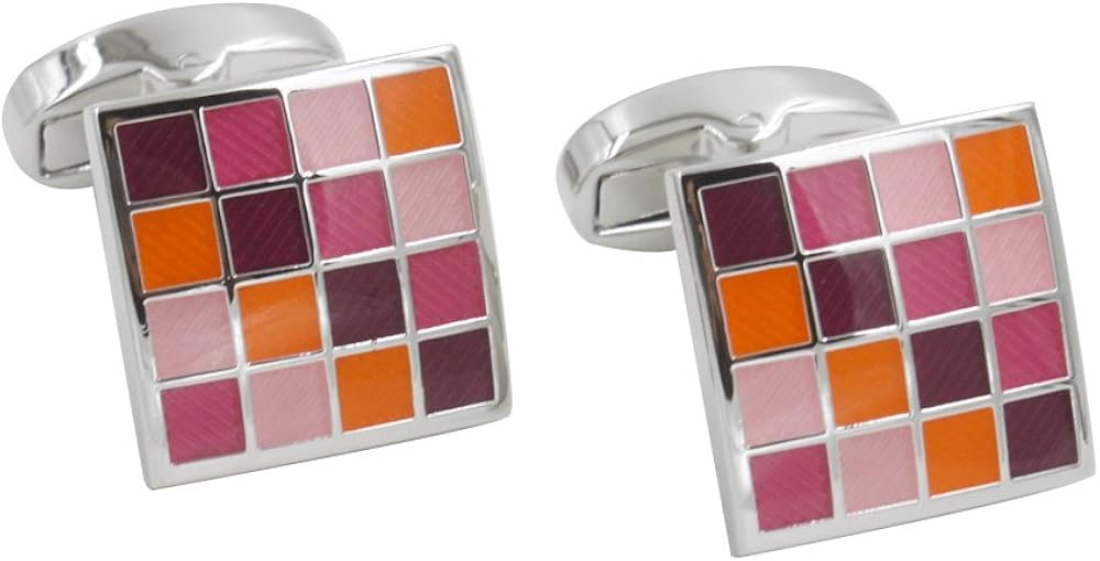 Warm Hues Cufflinks, multicolour
