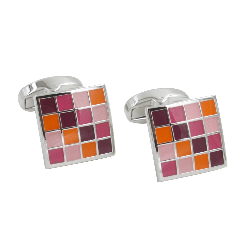 Warm Hues Cufflinks | 5 Year Warranty | Cufflink Box Included | Gift for Men | Groomsmen Gifts