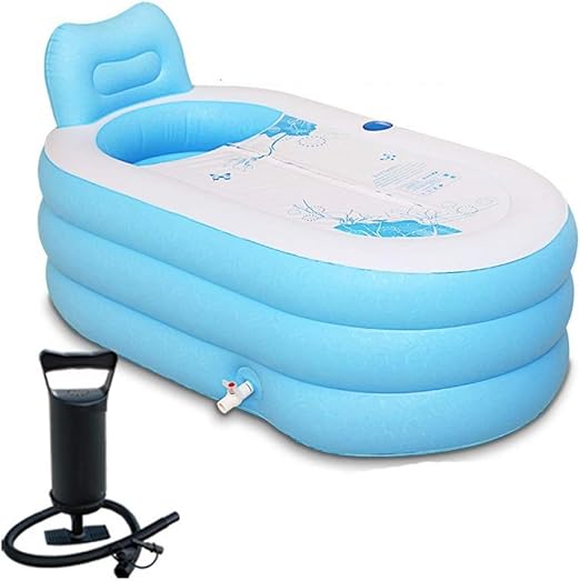 inflatable pool in shower