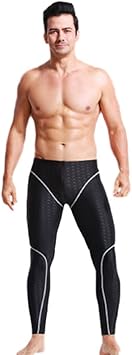 Amazon 16 春夏 Jade Japan メンズ 大きいサイズ ファッション フィットネス水着 フルレングス ロング 競泳水着 海水浴 プール ビーチ ホワイト 3xl Jade Sports 水着 スイムウェア