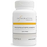 Integrative Therapeutics Phosphatidylserine - Brain Function Support Supplement* - Supports Healthy Stress Response* - Gluten-Free, Soy-Free & Dairy-Free - 60 Softgels (60 Servings)