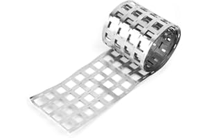 1M Nickel Strip,Eatbuy Nickel-Plated Steel Strip, Plated Steel Strip Sheet Compatible with 18650 Lithium Battery Pack Spot fo