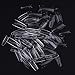 Makartt 500pcs French Nails Tips Press on Nails Clear False Nails Acrylic Nails 10 Sizes for Nail Salons and DIY Nail Art A-06